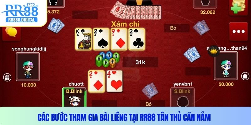 Cách chơi bài liêng online dành cho người mới