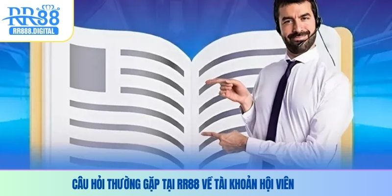 Câu hỏi thường gặp tại RR88 về tài khoản hội viên